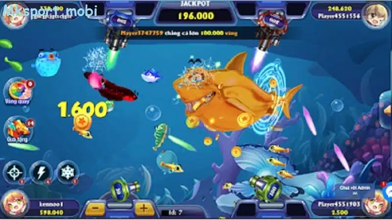 Giới thiệu về game bắn cá Đại dương xanh tại Mk sport